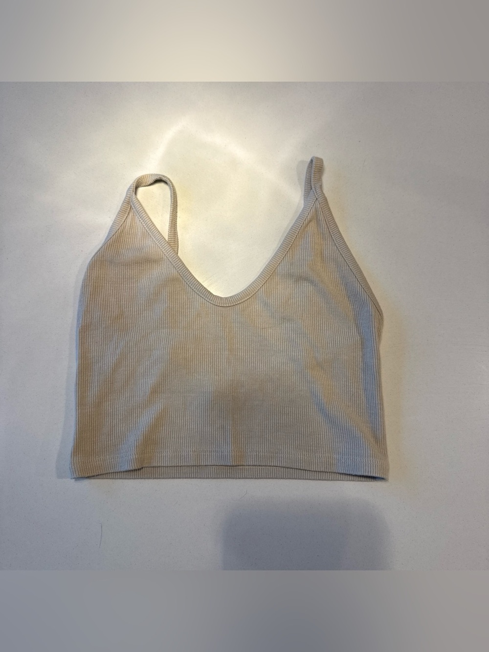 Joah Brown strappy crop tank XS/S